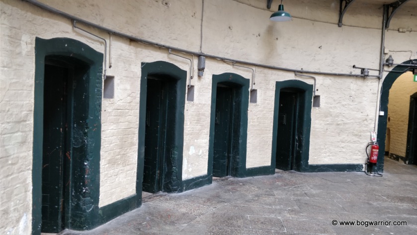 Some prison cell doorways
